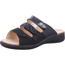 Solidus Pantolette Wellness Special, Schwarz, 71⁄2