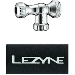 Lezyne CO2 Pumpenkopf Control Drive - CNC;silber-glänzend;