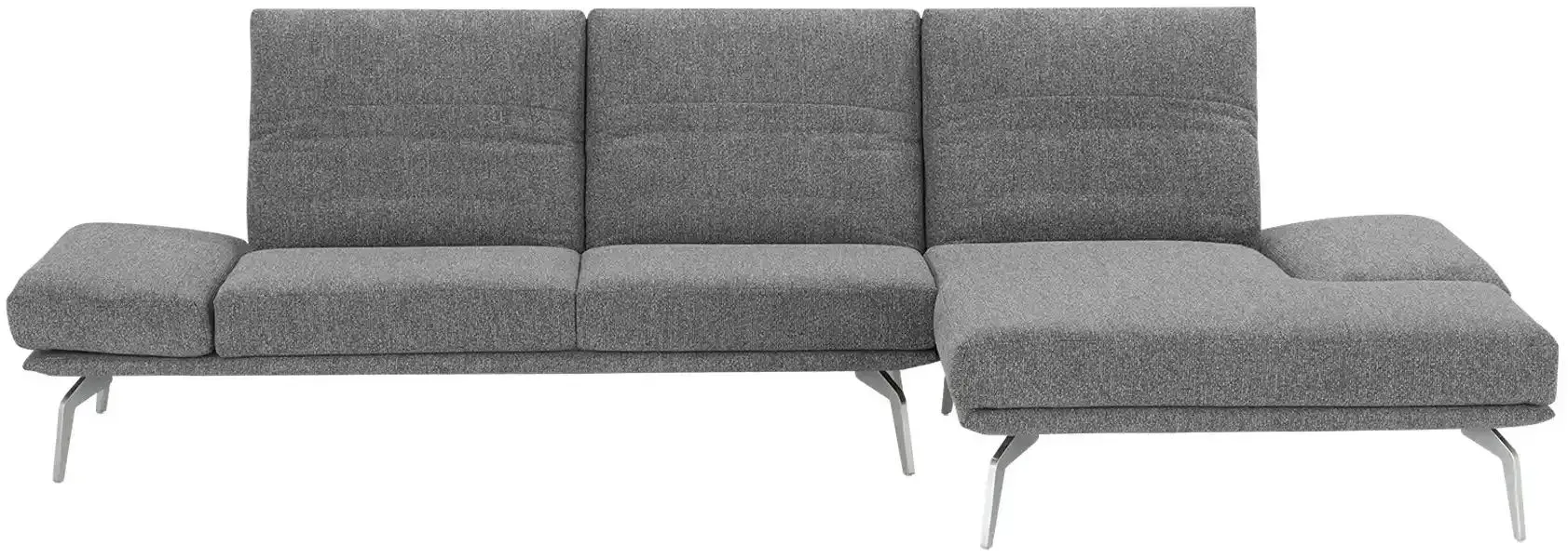 KOINOR Ecksofa  Fendo , grau , Maße (cm): B: 314 H: 93 T: 159.0