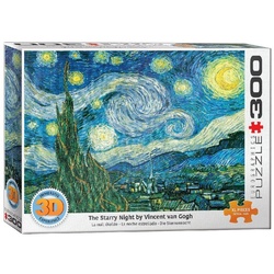 EUROGRAPHICS Puzzle 3D - Sternennacht von Vincent van Gogh (Puzzle), 499 Puzzleteile