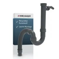Kirchhoff Flex Siphon Küchenspüle 0 x 0 cm Grau