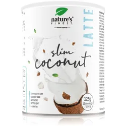 Natures Finest Slim Coconut Latte Pulver zur Herstellung von Getränken während der Gewichtsreduktion 125 g