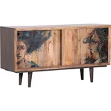 GUTMANN FACTORY Kommode Venice Holz Orange Mango