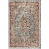 Bamyum Avlin Bedruckter 160x230 Teppich Chenille-Druck Maschinell Hergestellt 160 x 230 cm (160 x 230 cm)