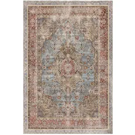 Bamyum Avlin Bedruckter 160x230 Teppich Chenille-Druck Maschinell Hergestellt 160 x 230 cm (160 x 230 cm)