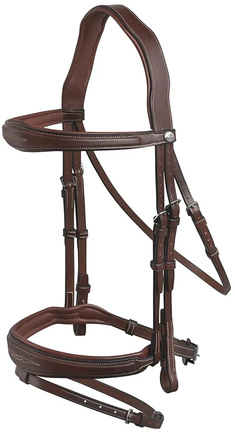 PRESTIGE Englische Trense braun VB