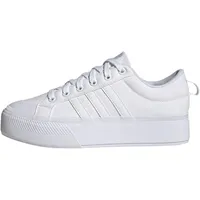 adidas Damen Bravada 2.0 Platform Vulcanized Shoes Low, FTWR White/FTWR White/Chalk White, 42