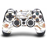 Head Case Designs Offizielle Harry Potter Hedwig Eulen Muster Grafiken Vinyl Haut Gaming Aufkleber Abziehbild Abdeckung kompatibel mit Sony Playstation 4 PS4 DualShock 4 Controller