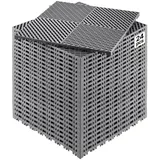 Vevor Drainagematte 40 x 40 cm grau
