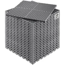 Vevor Drainagematte 40 x 40 cm grau