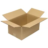 Jungheinrich PROFISHOP Wellpapp-Faltkarton, 2-wellig, 390 x 250 x 180 mm
