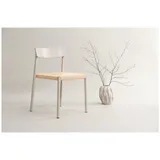 BOURGH Esszimmerstuhl MALMÖN Esstischstuhl - moderner Stuhl in beige (1 St) beige|weiß