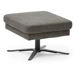 Musterring Hocker MR 4585 Stoff Braun / Grün