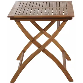 Siena Garden Klapptisch 110 x 70 x 74,5 cm natur