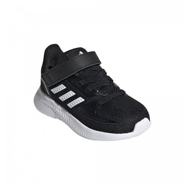 adidas Runfalcon 2.0 Kinder core black/cloud white/silver metallic 25