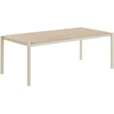 VCM Gartentisch Bella 200 x 100 x 74 cm Sandfarben