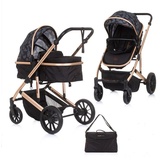 Chipolino Kombikinderwagen 2 in 1 Enigma, Sitz umbaubar, Wickeltasche, bis 22 kg