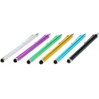 OTB Stylus-Eingabestift mit Soft Tip-Spitze farbig - Set mit 6 Stück