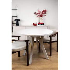 Selsey Esstisch Greige 100–180x100 cm - Taupe,