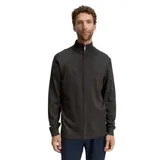 Tom Tailor Strickjacke BASIC KNIT JACKET in Schwarz XL
