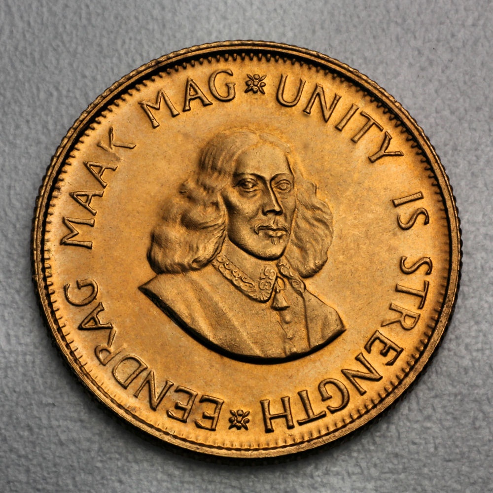 Goldmünze 2 Rand (Südafrika)