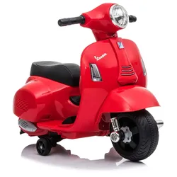 Vespa Kinder Elektrofahrzeug, Elektro Motorrad für Kinder ab 18 Monate rot