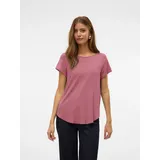 Vero Moda Vmbella SS TOP WVN GA Noos T-Shirt, Mesa rose), M - M