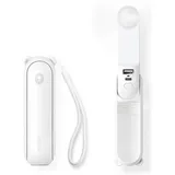 JISULIFE Handventilator 8 - Weiß