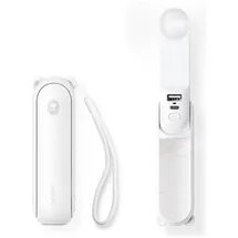 JISULIFE Handventilator 8 - Weiß