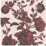 A.S. Création My Home My Spa Vliestapete Blumen 10,05 x 0,53 m 387004 Rot/Rosa