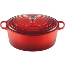 Le Creuset Signature Bräter 40 cm oval kirschrot