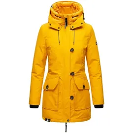 Navahoo Damen Winterjacke Winter Mantel Parka Outdoor Freezestoorm Yellow Gr. XS - XS