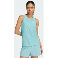 Adidas Damen Own The Run Tank Top, Mint Ton,