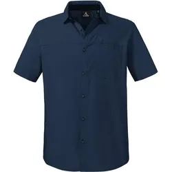 SCHÖFFEL Herren Hemd Shirt Triest M, dress blues, 50