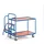 ROLLCART Kommissionierwagen 1135mm hoch mit 2 Trittstufen und 2 Etagen