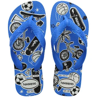 havaianas Kids Athletic Jungen FlipFlop White/Blue 23 EU