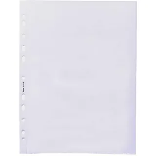 BENE Prospekthüllen DIN A4 glasklar glatt 0,06 mm