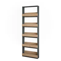 Vicco Weinglasregal Repose, Goldkraft Eiche/Anthrazit, 60 x 180 cm