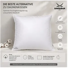 Sansibar Ocean Dream Kuschelkissen 40 x 40 cm Weiß