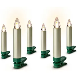 Krinner Baumkerzen LED 9 m warmweiß Cashmere