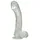 NMC Lazy Buttcock Jelly Dildo Transparent 1 St