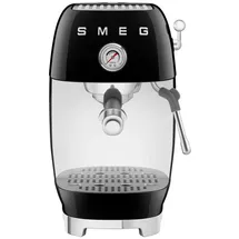 Smeg Siebträgermaschine ECF03BLEU Schwarz