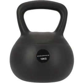 Endurance Kugelhantel Kettlebell 16 kg schwarz