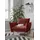 Andas Sessel »Stine Cocktailsessel«, Besonderes Design durch Kissenoptik und Keder, by Morten Georgsen rot