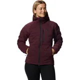 Mountain Hardwear stretchdown hoody cocoa red S