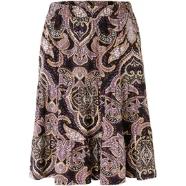 Aniston CASUAL Miniröcke Damen Paisley Lila 34