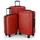suitline Koffer-Set 3-tlg. rot