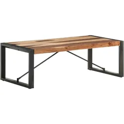 vidaXL Couchtisch 120x60x40 cm Massivholz : Material - Palisander-Finish