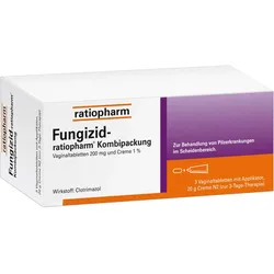 FUNGIZID-ratiopharm 3 Vag.-Tbl.+ 20g Creme 1 P