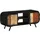 vidaXL TV-Schrank 110x30x45 cm Altholz Massiv